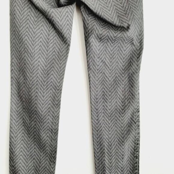 PRANA Kara Slim Fit Zig-Zag Abstract Pattern Jeans Pants Gray Sz 2 - Picture 9 of 15